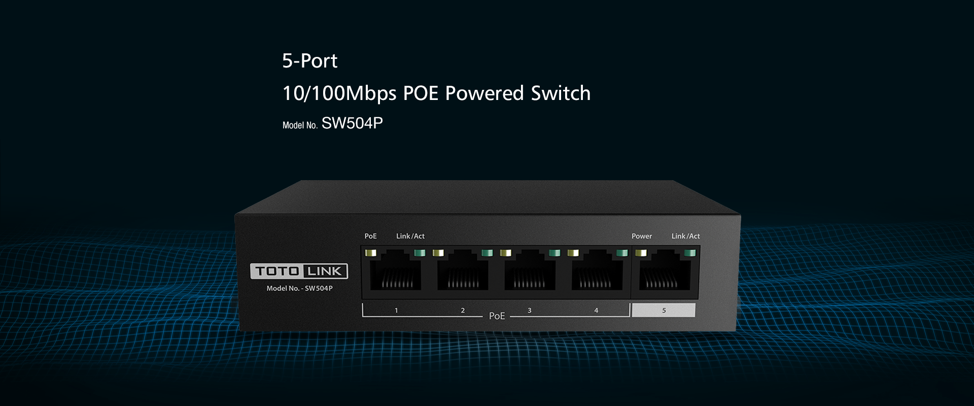 Mua Bộ chia mạng Totolink Switch PoE SW504P ở đâu uy tín
